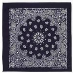 Navy Blue Bandanna Seat Shade