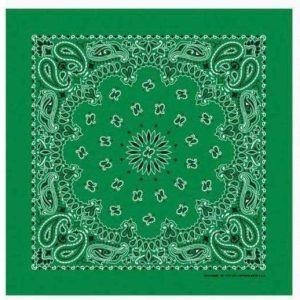 Hunter Green Standard Bandanna Seat Shade