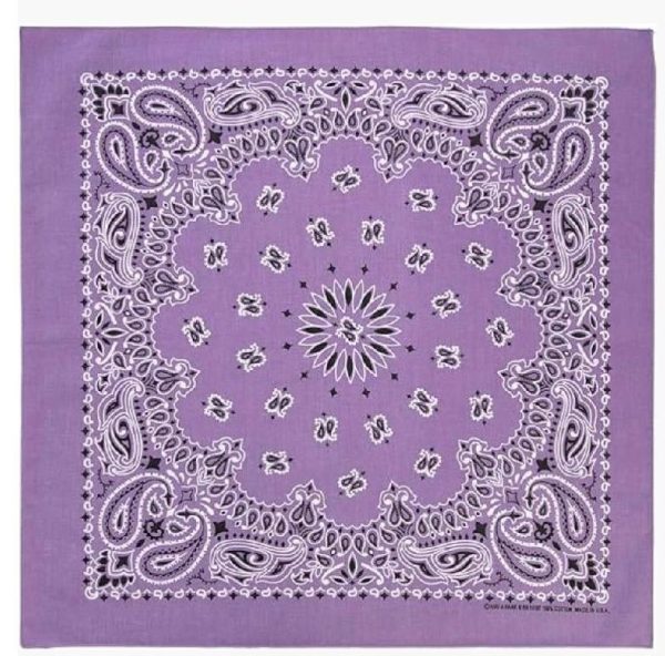 Lavender Standard Bandanna Seat Shade