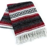 Red Mexican Falsa Blanket