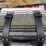 Stitched Leather Bedroll Straps