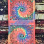 Tie Dye Bandanna Seat Shade