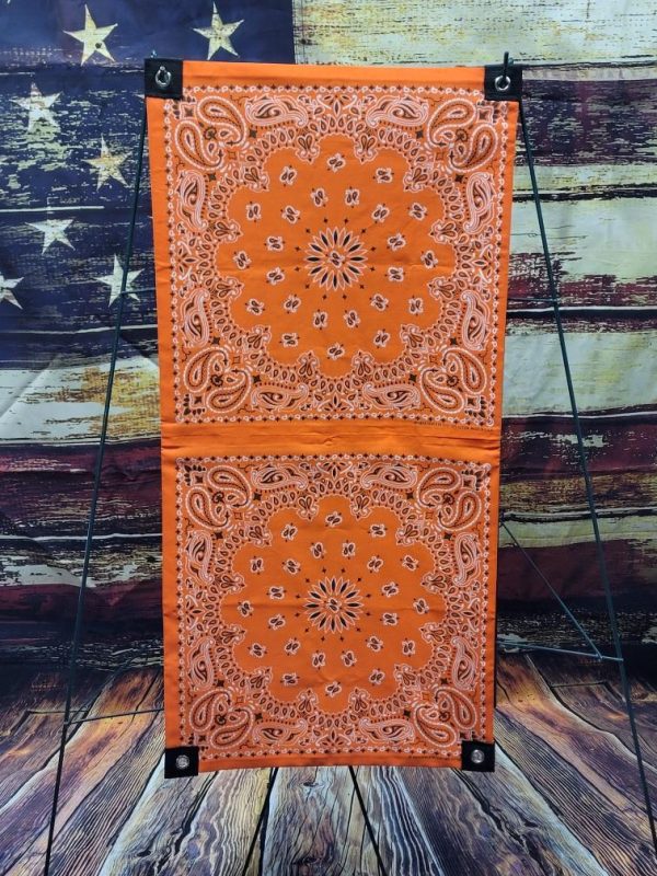 Orange Standard Bandanna Seat Shade - Image 3