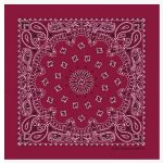 Burgandy Wine Bandanna Seat Shade
