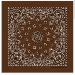 Brown Bandanna Seat Shade