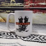 Halfedass Bar & Shield Coffee Cup