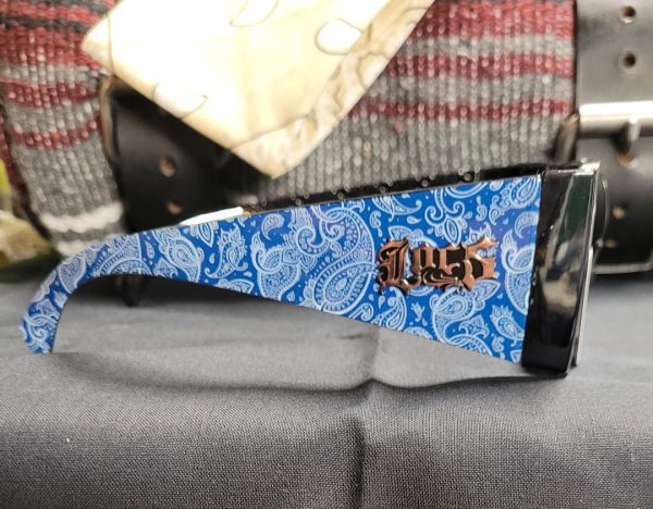 LOCS WIDE BAND PAISLEY SUNGLASSES - Image 4