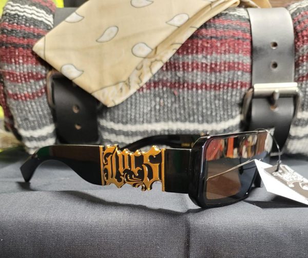 LOCS BIG BRANDED SUNGLASSES - Image 2