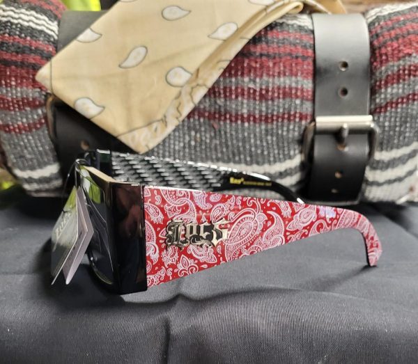 LOCS WIDE BAND PAISLEY SUNGLASSES - Image 2
