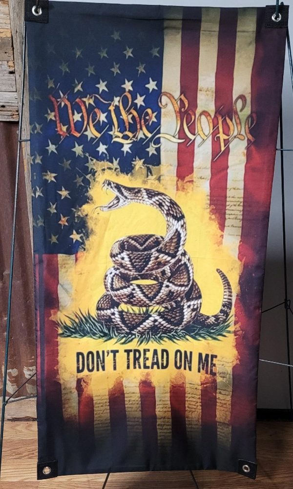 WE THE PEOPLE DONT TREAD ON ME SEAT SHADE