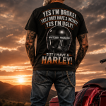 WHITEBOY PROBLEMS BUT I HAVE A HARLEY SHIRT OR HOODIE