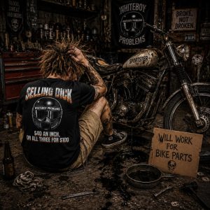 WHITEBOY PROBLEMS SELLING DICK T SHIRT OR HOODIE
