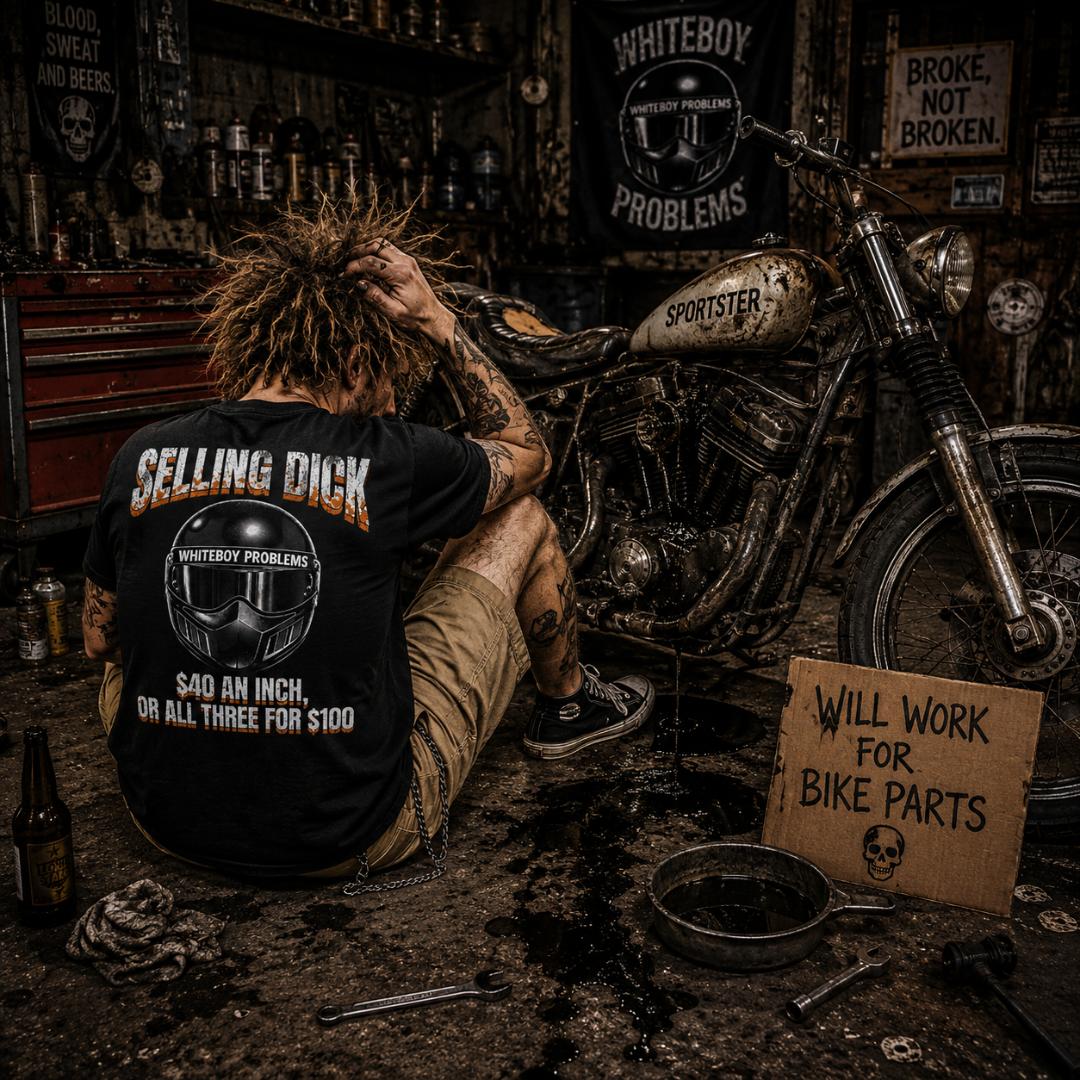 WHITEBOY PROBLEMS SELLING DICK T SHIRT OR HOODIE